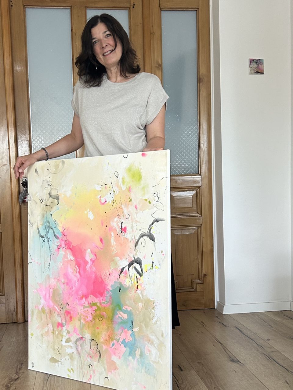 Kunstwerk von Sandra Obel für Swantje v.D.-K.